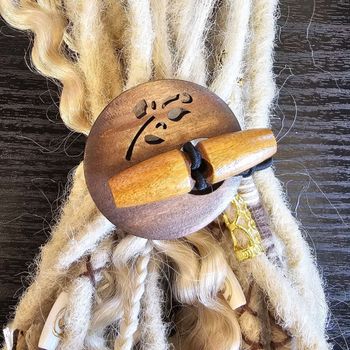 "Ros" Dreads Hårbindare (Dread Tie)
