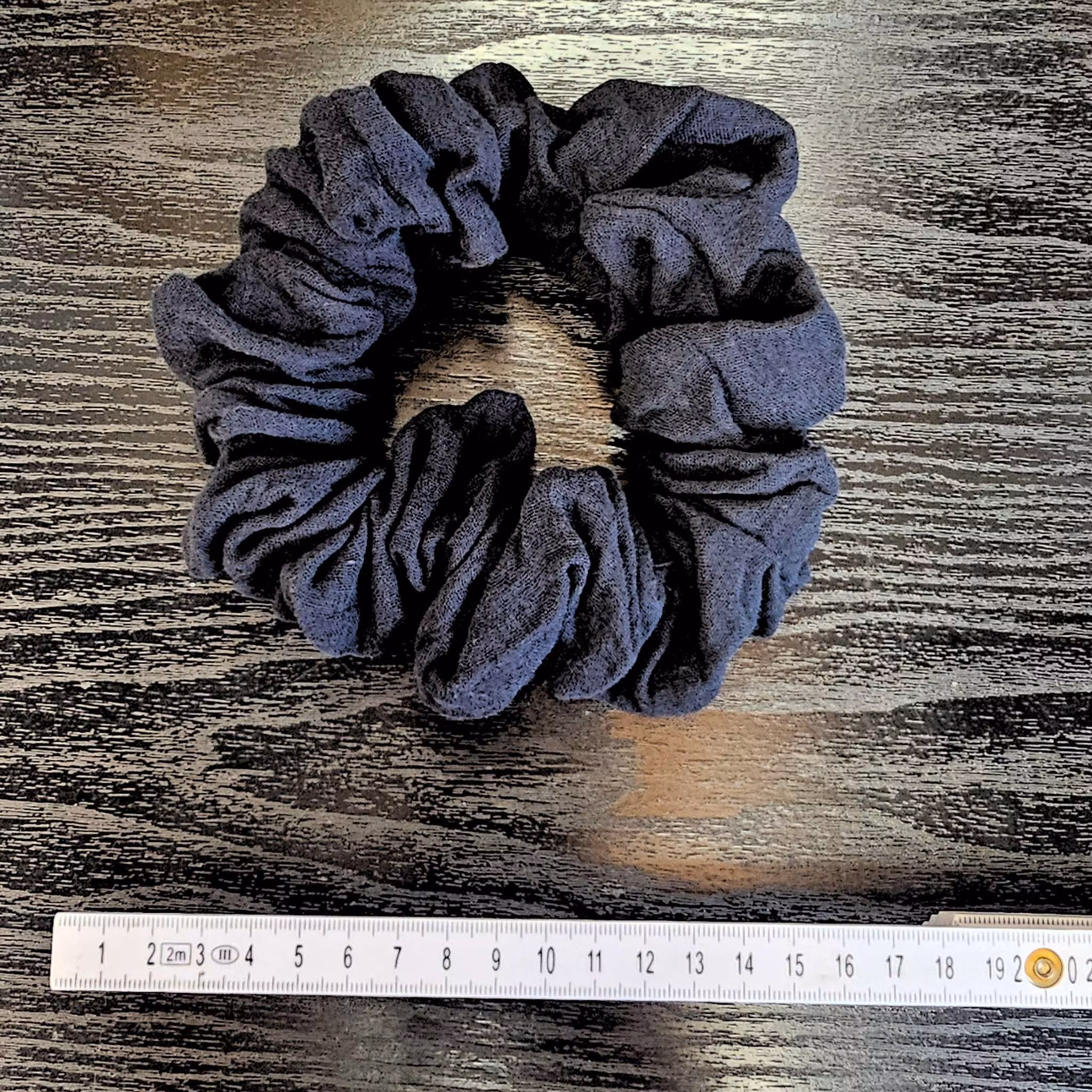 "Svart Natt" XL Scrunchie Dreadsnodd