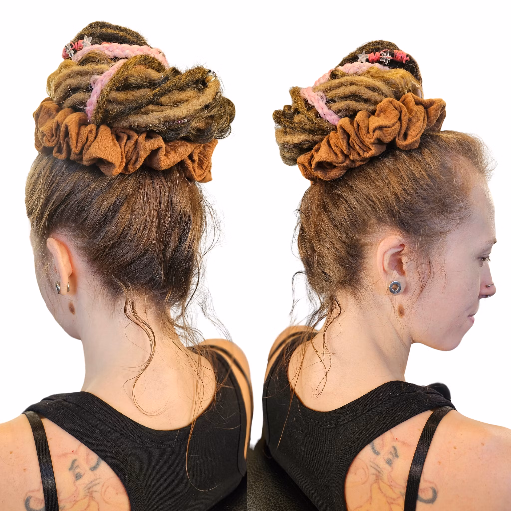 "Retro Funk" XL Scrunchie Dreadsnodd