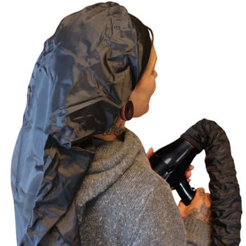 Torkhuva till Dreads (Svart Värmemössa) XL