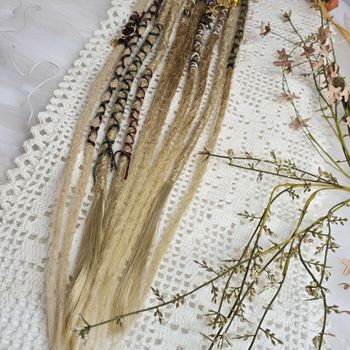 "Hippie" Accent Set Dread Ponytail Extension