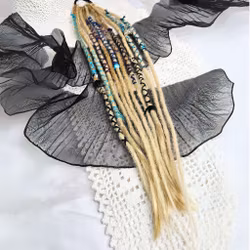 "Ocean" Accent Set Dread Ponytail Extension