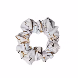 "Guld Marmor" XL Scrunchie Dreadsnodd
