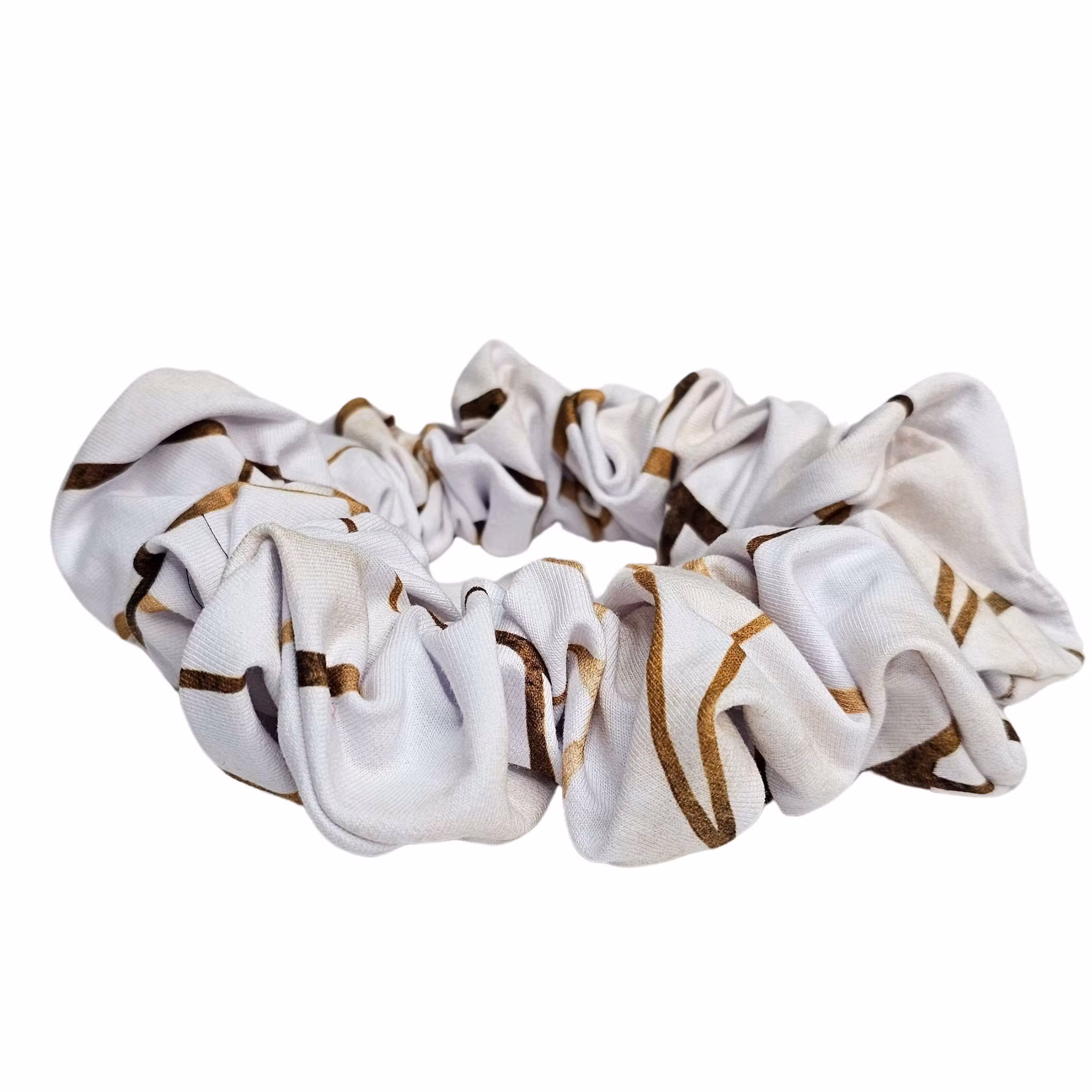 "Guld Marmor" XL Scrunchie Dreadsnodd
