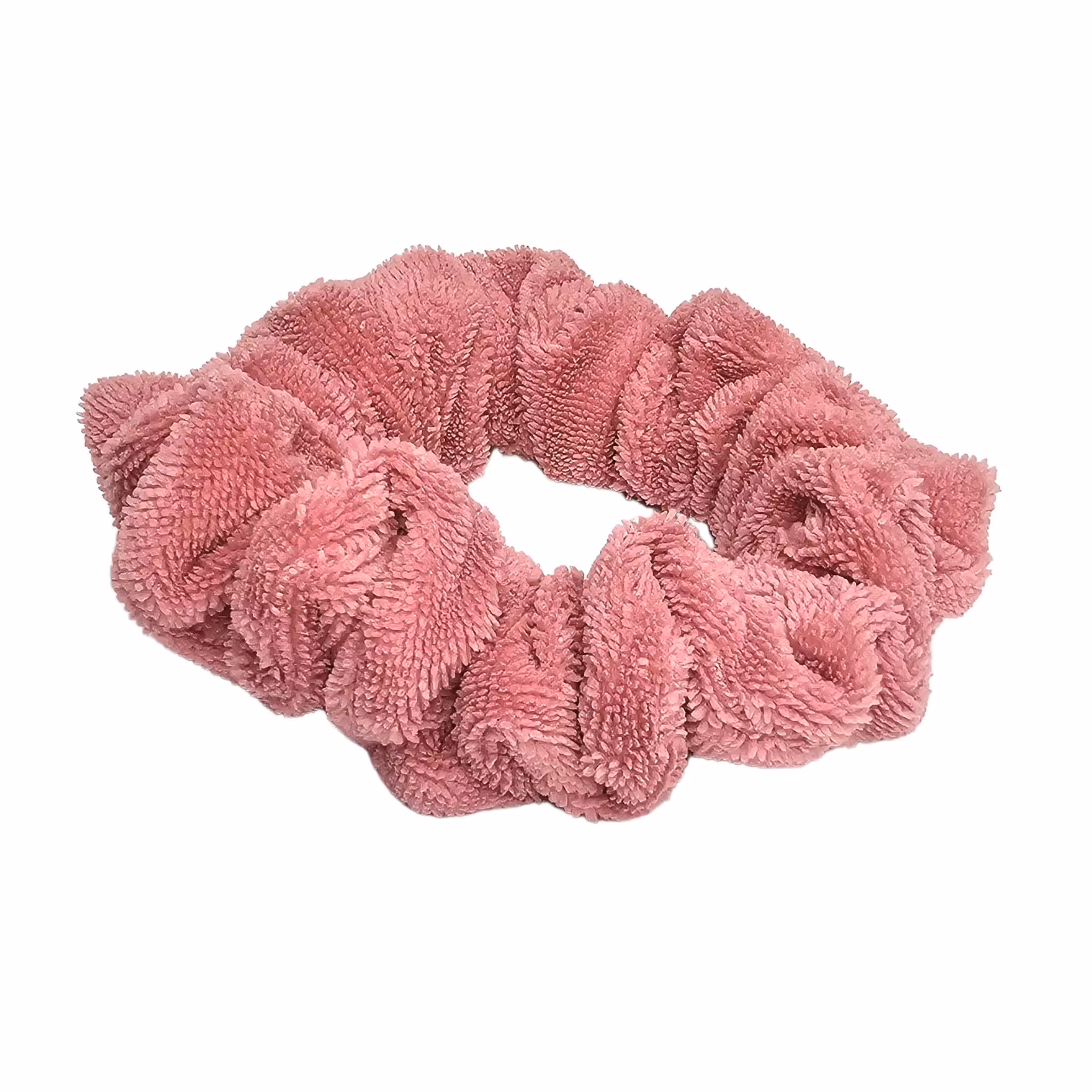 "Rosa Bambufrotté" XL Towel Scrunchie