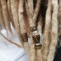 Dreadsmycken Keramikpärlor 3-pack
