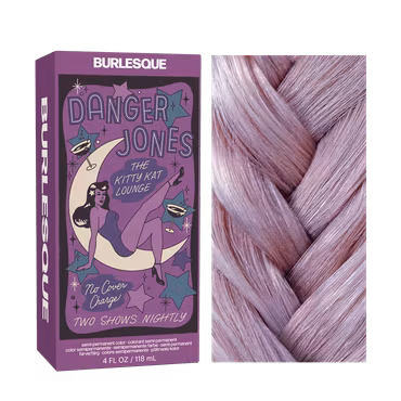 Danger Jones - Burlesque Mauve (Ljus Violett Lila Semi-Permanent Hårfärg)