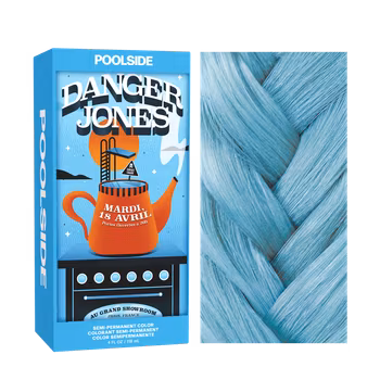 Danger Jones - Poolside Light Blue (Ljusblå Semi-Permanent Hårfärg)