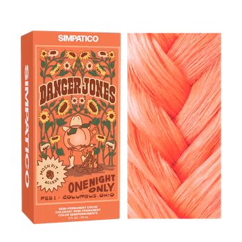 Danger Jones - Simpatico Light Peach (Ljusorange Semi-Permanent Hårfärg)