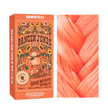 Danger Jones - Simpatico Light Peach (Ljusorange Semi-Permanent Hårfärg)