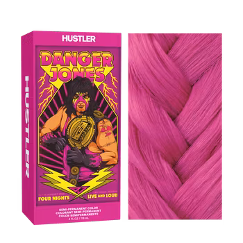 Danger Jones - Hustler Pink (Rosa Semi-Permanent Hårfärg)