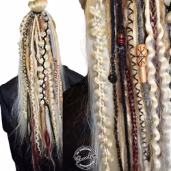"Kraft" Dreads Ponytail Extensions