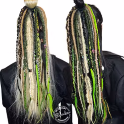 "Bladverk" Dreads Ponytail Extensions