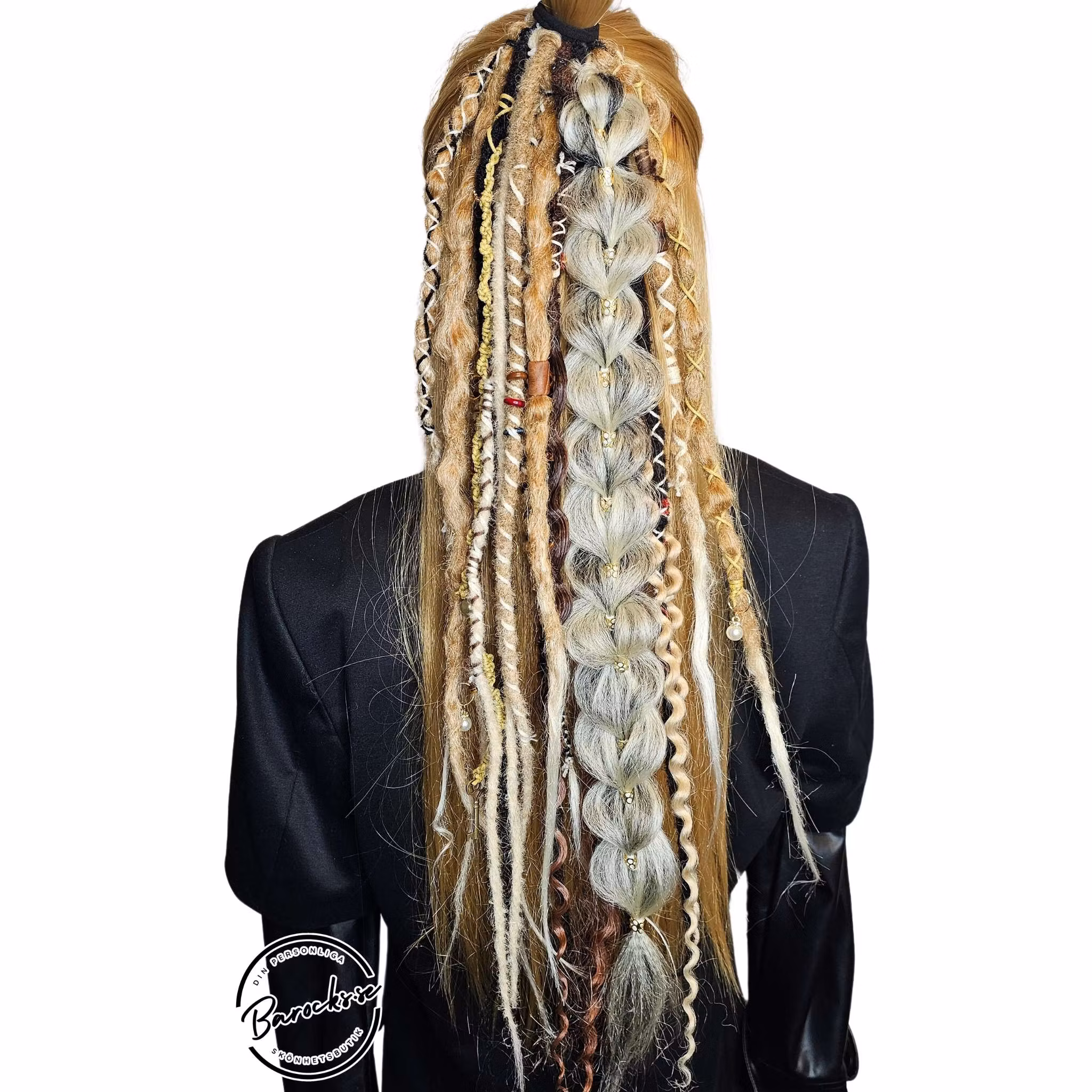 "Ömhet" Dreads Ponytail Extensions
