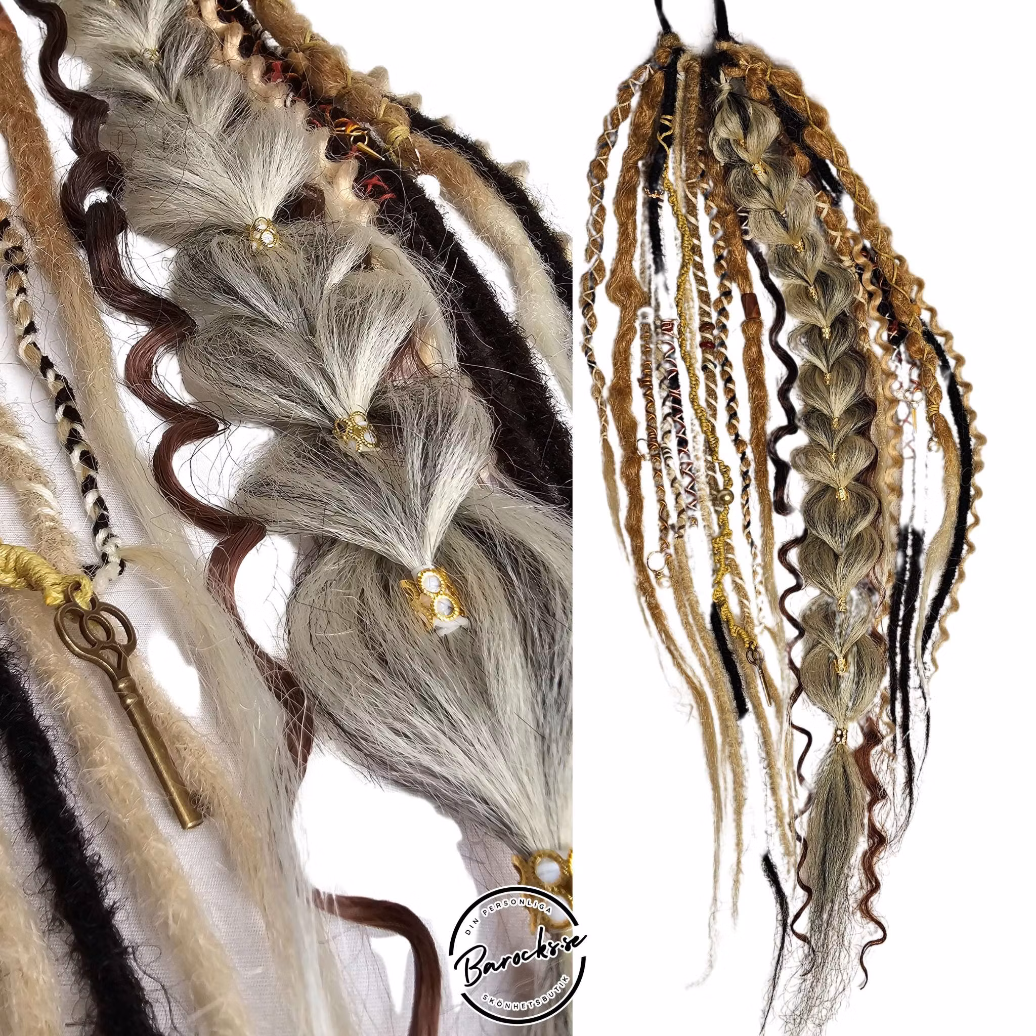 "Ömhet" Dreads Ponytail Extensions