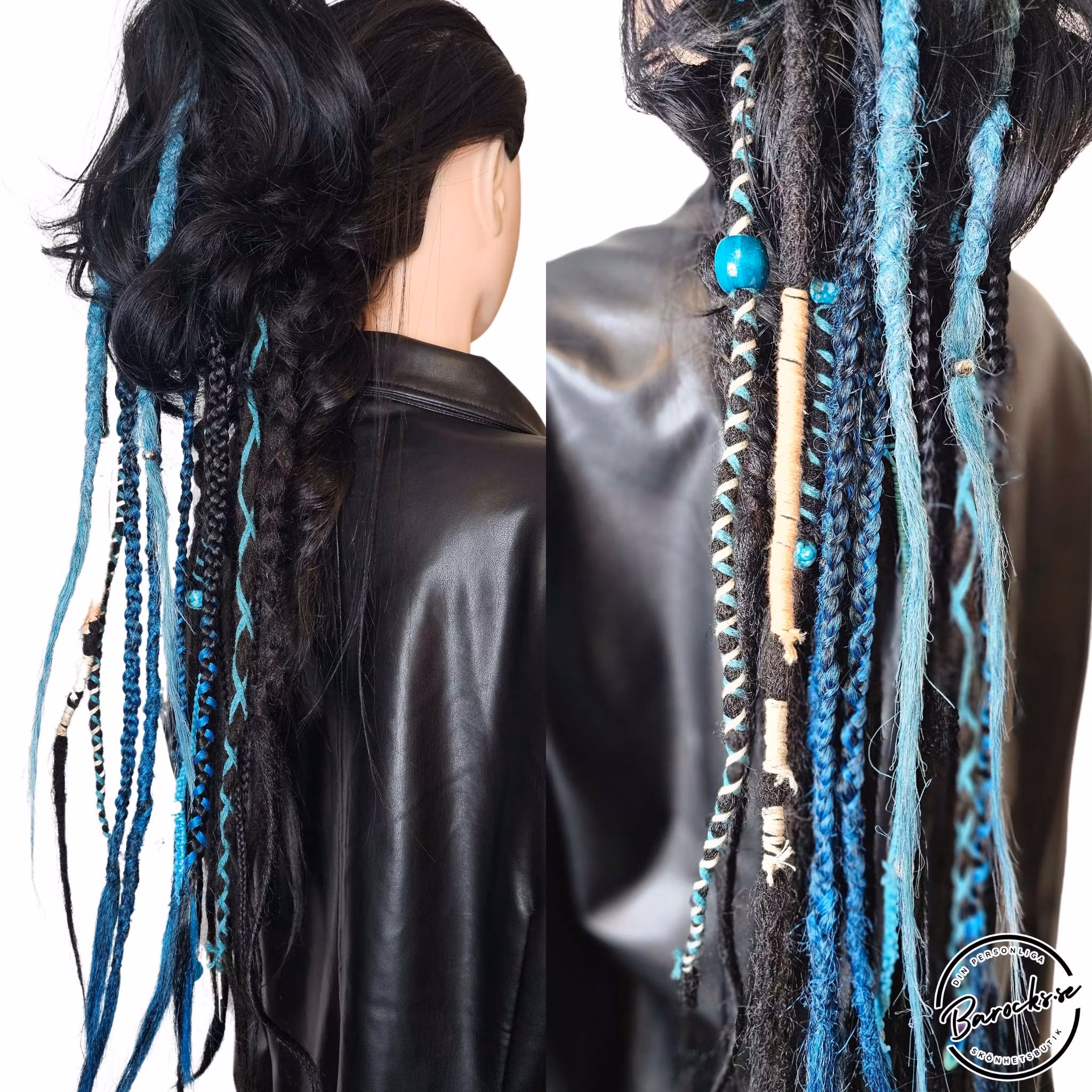 "Ravus" Dreads Clips Extensions