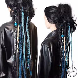 "Ravus" Dreads Clips Extensions