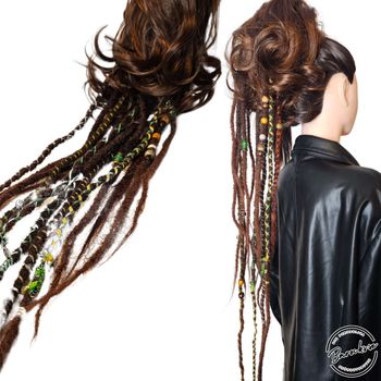 "Bohem" Dreads Clips Extensions