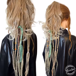 "Salvia" Dreads Clips Extensions