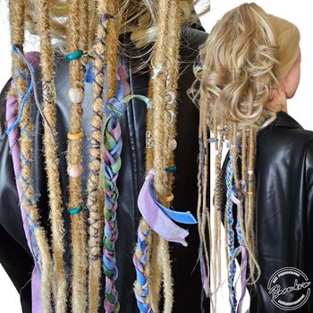 "Pastilj" Dreads Clips Extensions