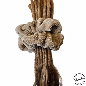 "Beige Bambufrotté" XL Towel Scrunchie