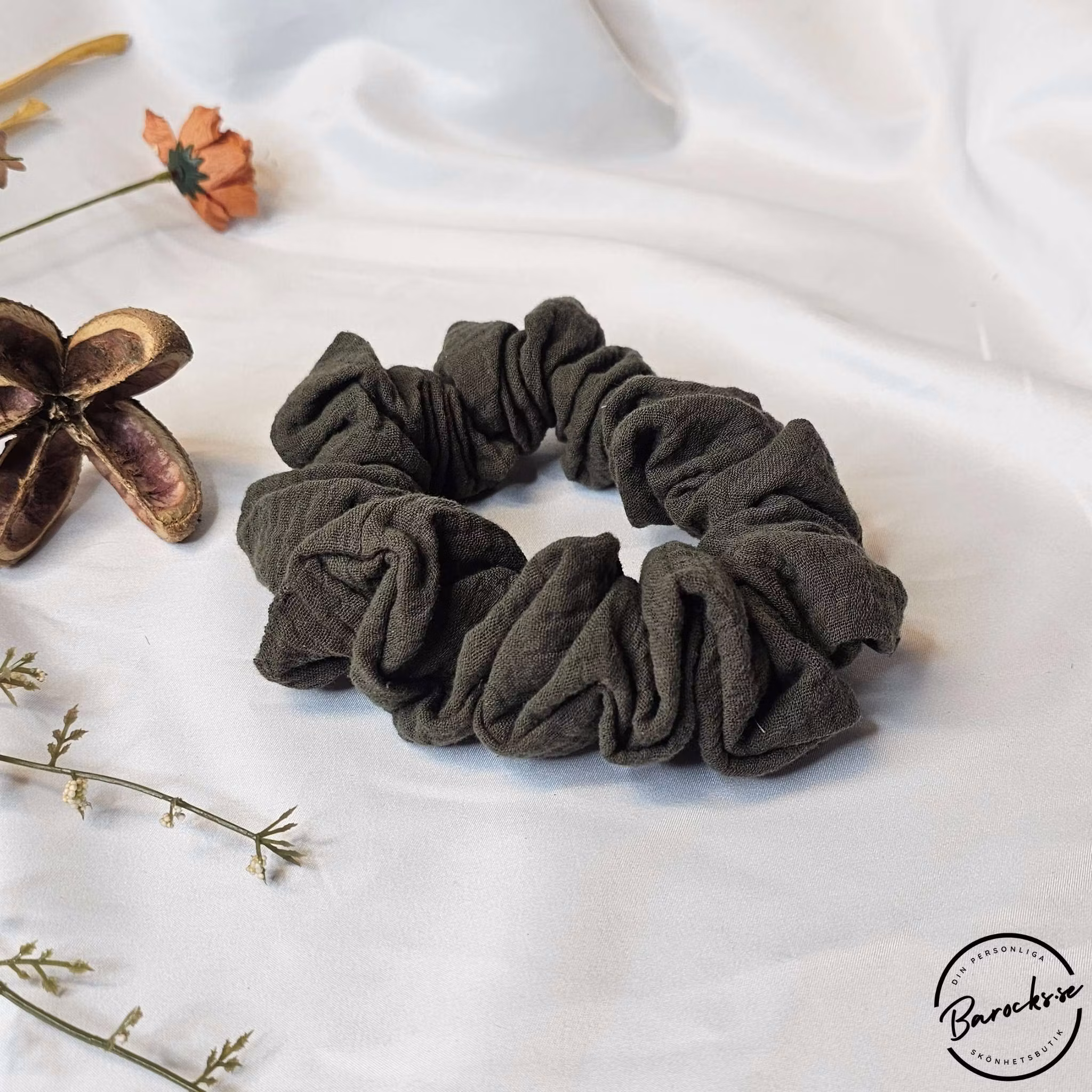 "Khaki" XL Scrunchie Dreadsnodd