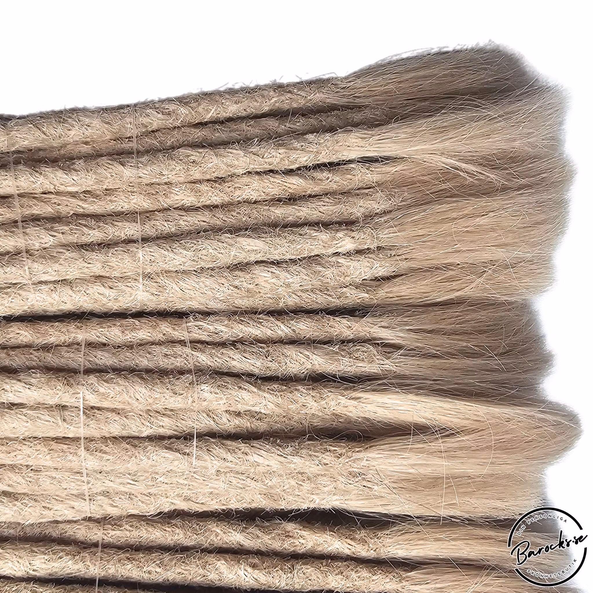 Ljusblond Äkta Dreads 40-45cm (7-8mm)