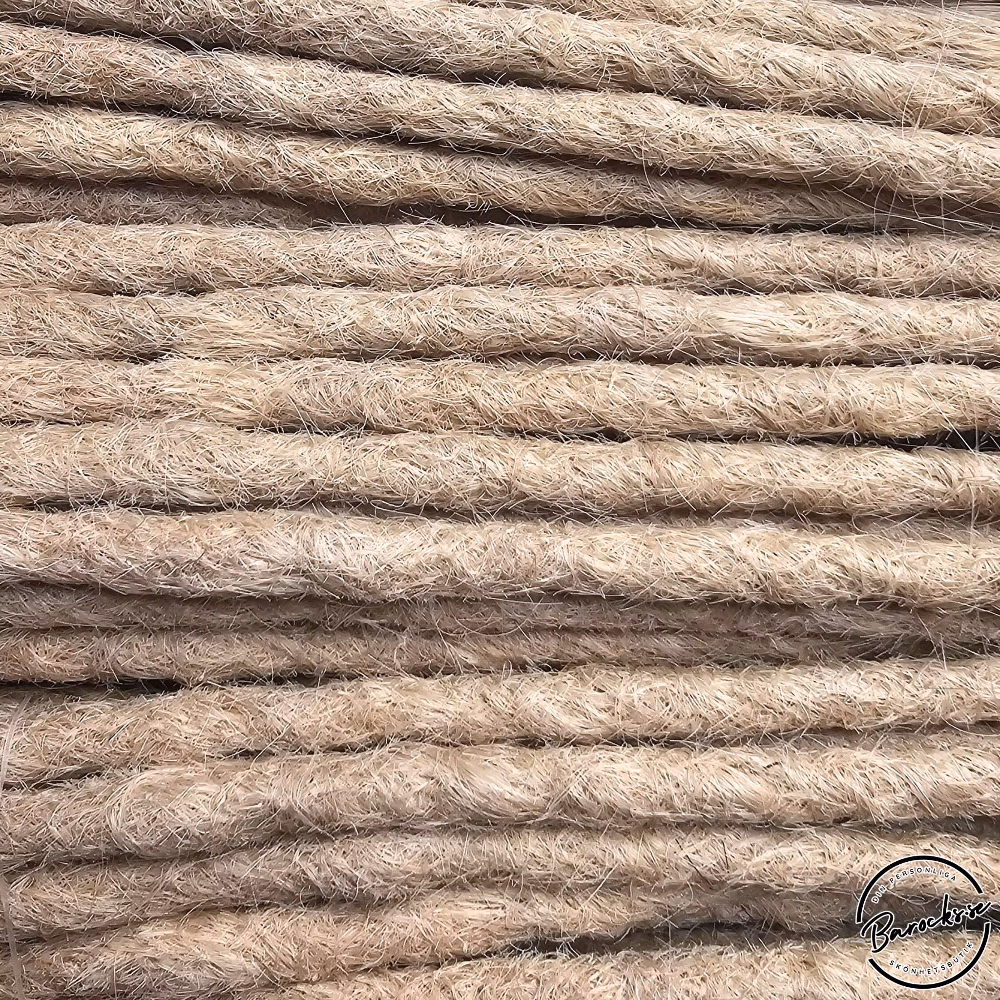 Ljusblond Äkta Dreads 40-45cm (7-8mm)