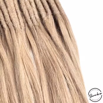 Ljusblond Äkta Dreads 30-35cm (7-8mm)