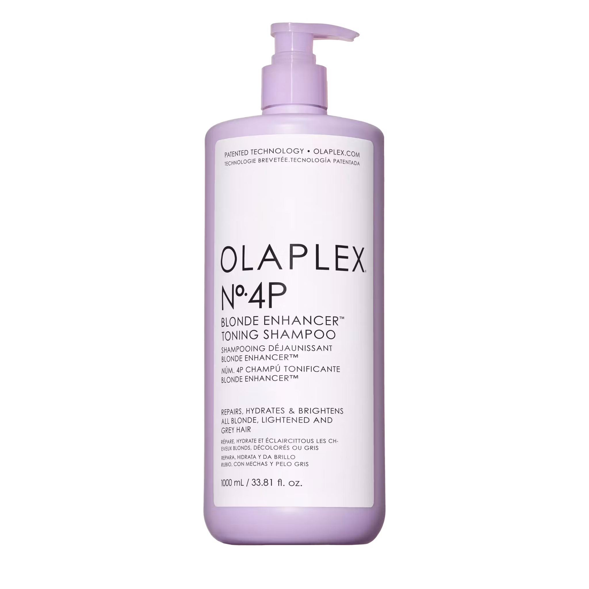 Olaplex - No.4P Blonde Enhancer Toning Shampoo 1 liter Silverschampo