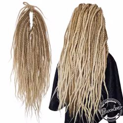Blond Mix SE & DE Syntetdreads 65cm (58st)