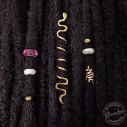 "Lycklig" Dreadsmycken M/One Size