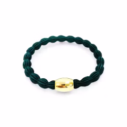 Bubbel Hårsnodd i Grönt