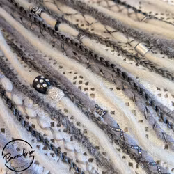 "Iskristall" Dreads Ponytail Extensions