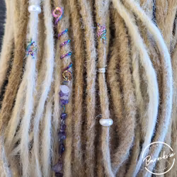 "Wendy Marvell" Dreadsmycken Lila Kit 6-pack