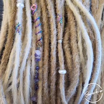 "Wendy Marvell" Dreadsmycken Lila Kit 6-pack