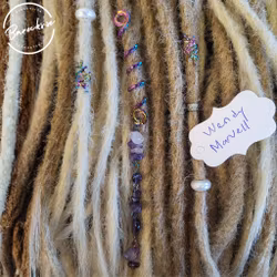 "Wendy Marvell" Dreadsmycken Lila Kit 6-pack