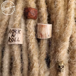 "Hårdrocksfest" Dreadsmycken Ben & Horn Kit 5-pack