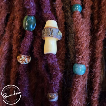 "Skogstokig" Dreadsmycken Mix Kit 6-pack