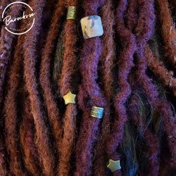 "Druid" Dreadsmycken Trä Mix Kit 5-pack