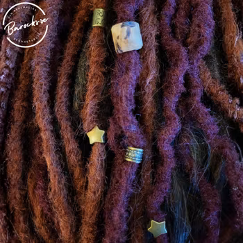 "Druid" Dreadsmycken Trä Mix Kit 5-pack