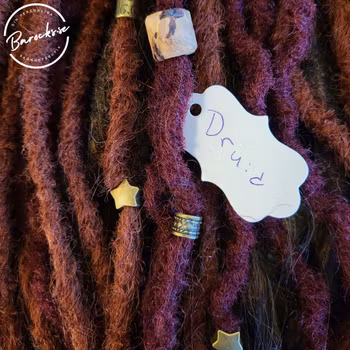 "Druid" Dreadsmycken Trä Mix Kit 5-pack