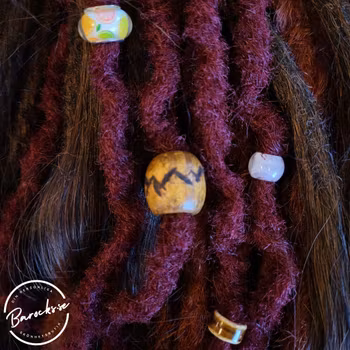 "Citronberg" Dreadsmycken Trä Mix Kit 5-pack