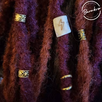 "Blixt & Dunder" Dreadsmycken Ben Mix Kit 6-pack