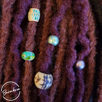 "Bladis" Dreadsmycken Trä Mix Kit 5-pack