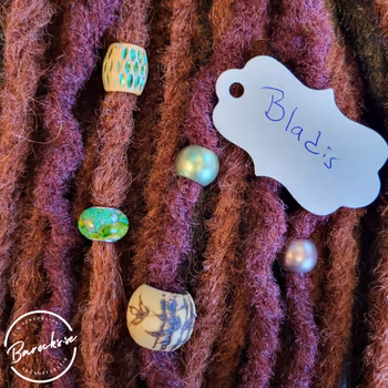 "Bladis" Dreadsmycken Trä Mix Kit 5-pack