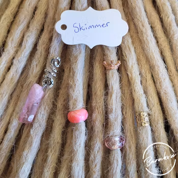 "Skimmer" Dreadsmycken Rosa Mix 5-pack