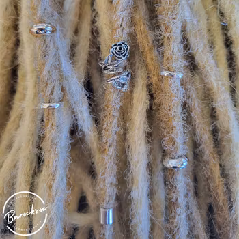 "Silvy" Dreadsmycken Silver Mix 6-pack