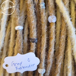 "Gray Fullbuster" Dreadsmycken Silver Mix 5-pack