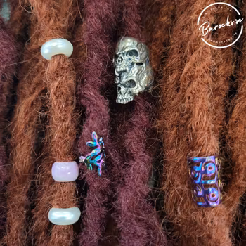 "Dimslöja" Dreadsmycken Mix 6-pack